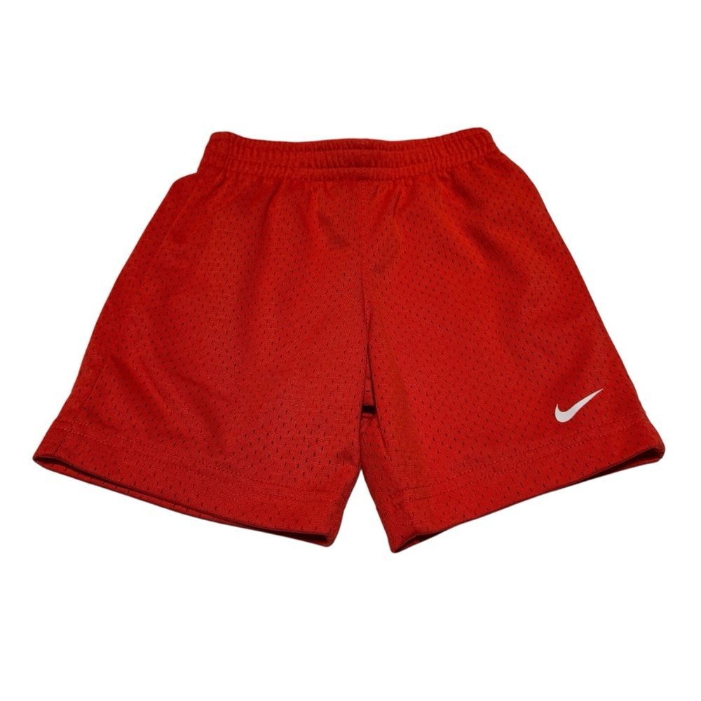 Nike Orange Mesh Athletic Shorts